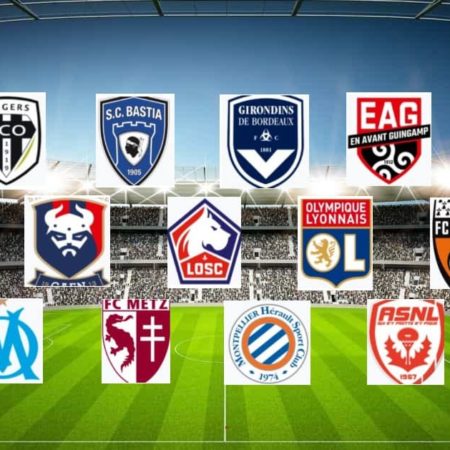 Прозвища футбольных клубов Франции (Лига 1, Лига 2)
